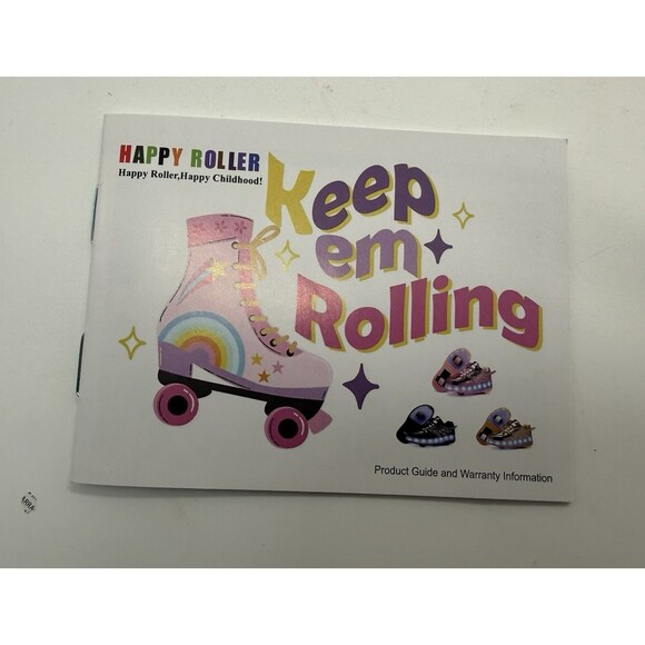 LED Roller Skate Shoes Light Up Sneakers w Detachable Wheels Rechargeable 3Y 3.5 - Picture 15 of 16